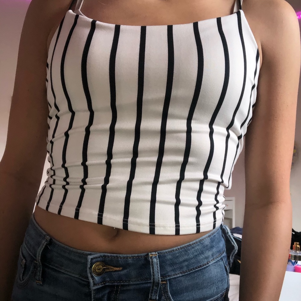 Striped tank top